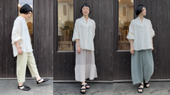 シンプルなシャツが引き立つ、大人のための”夏パンツ”