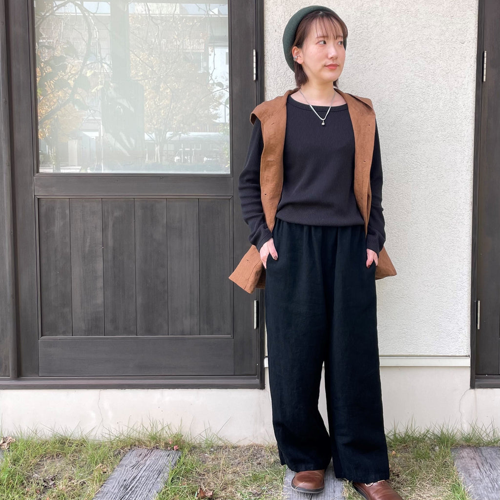 《NEW》リネンストレートパンツ ｜Sympa/サンパ