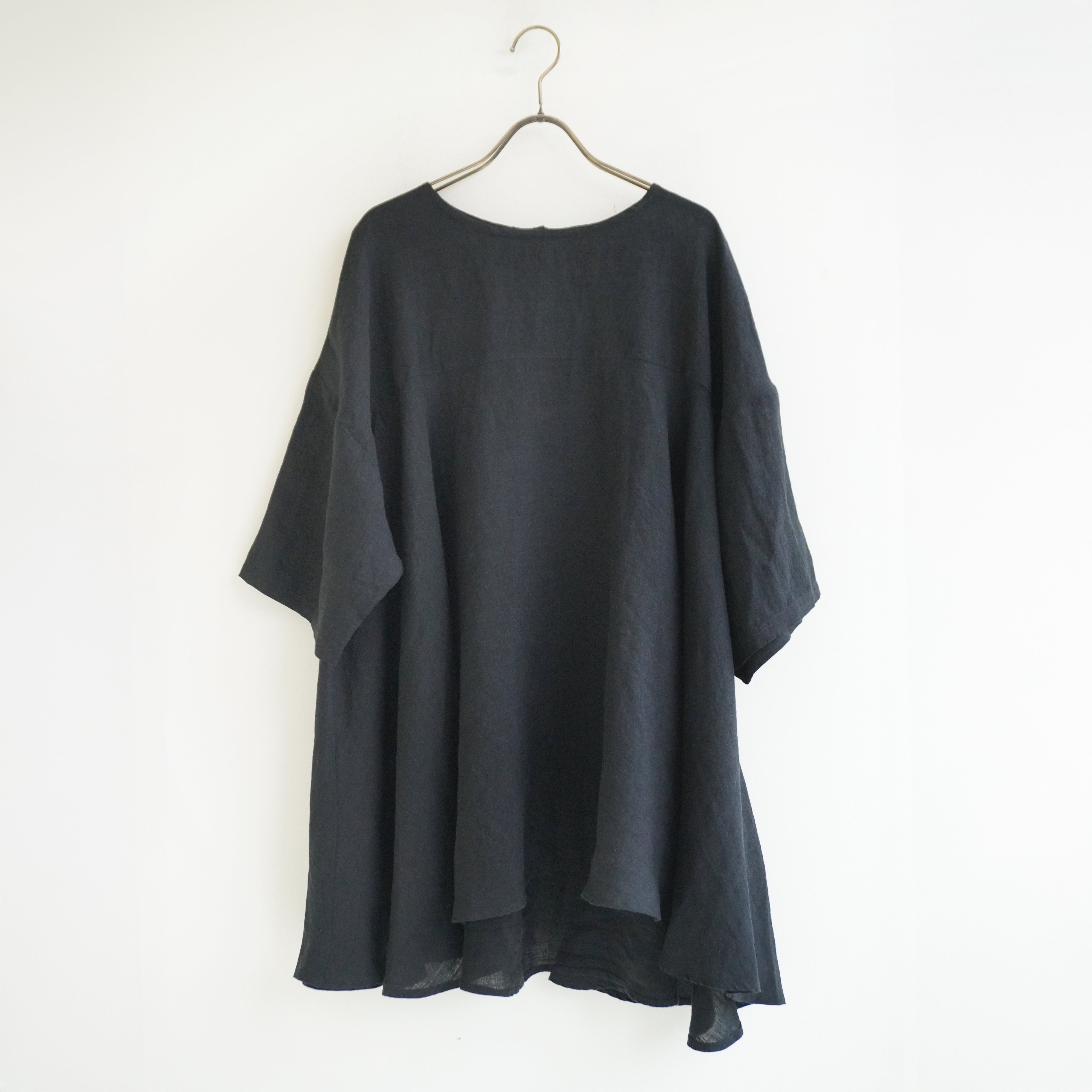 ✨超美品！plage V/Nチュニック　黒 NEW》フレアーチュニック – Sympa