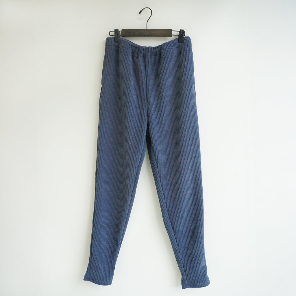 《NEW》モールニットパンツ インディゴブルー 2025秋冬｜Sympa/サンパ