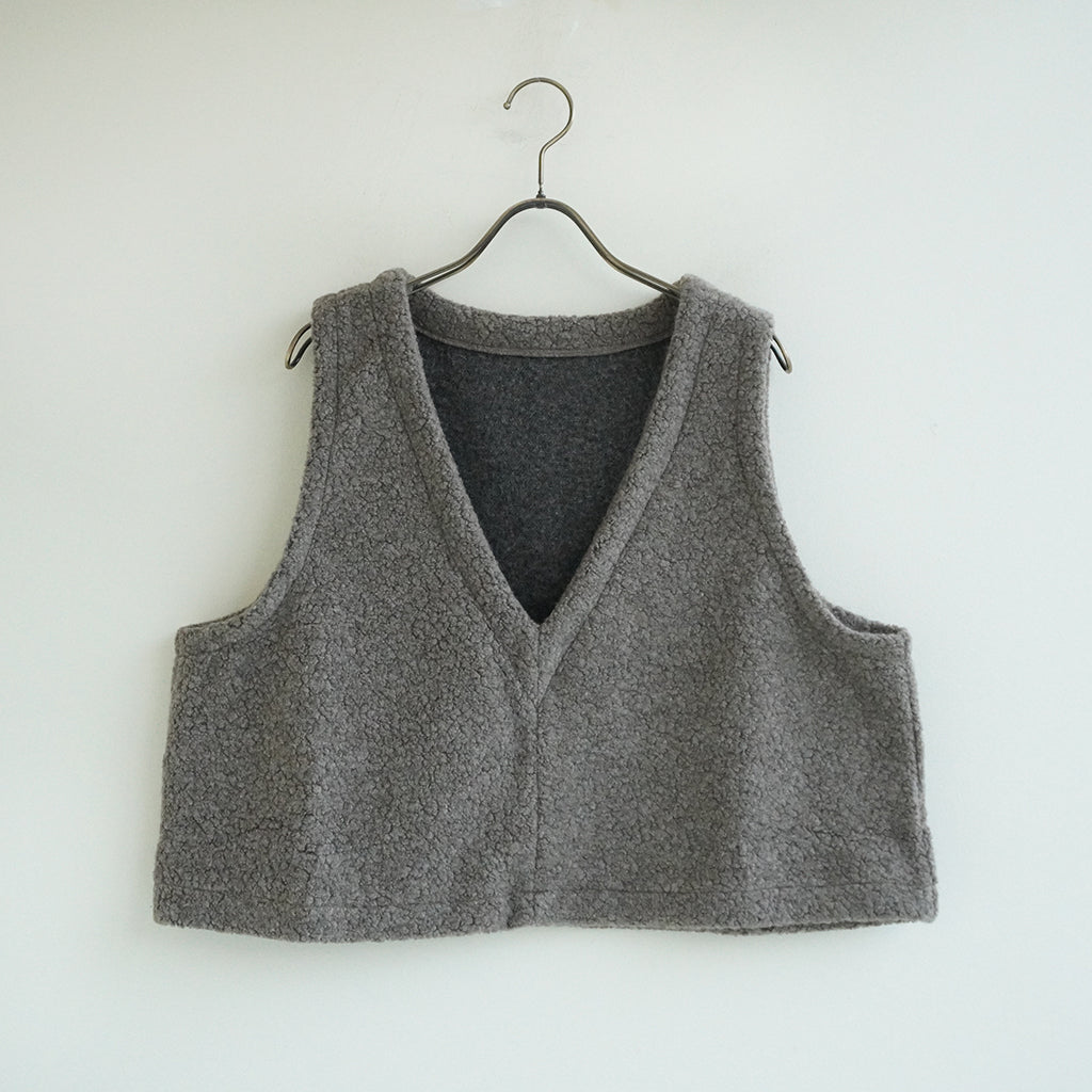 《NEW》シープパイルベスト ブラウン ｜Sympa/サンパ