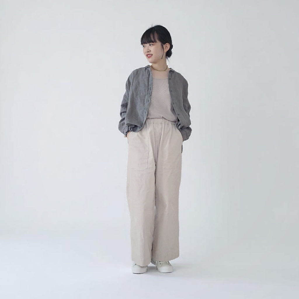 コーデュロイポケパンツ