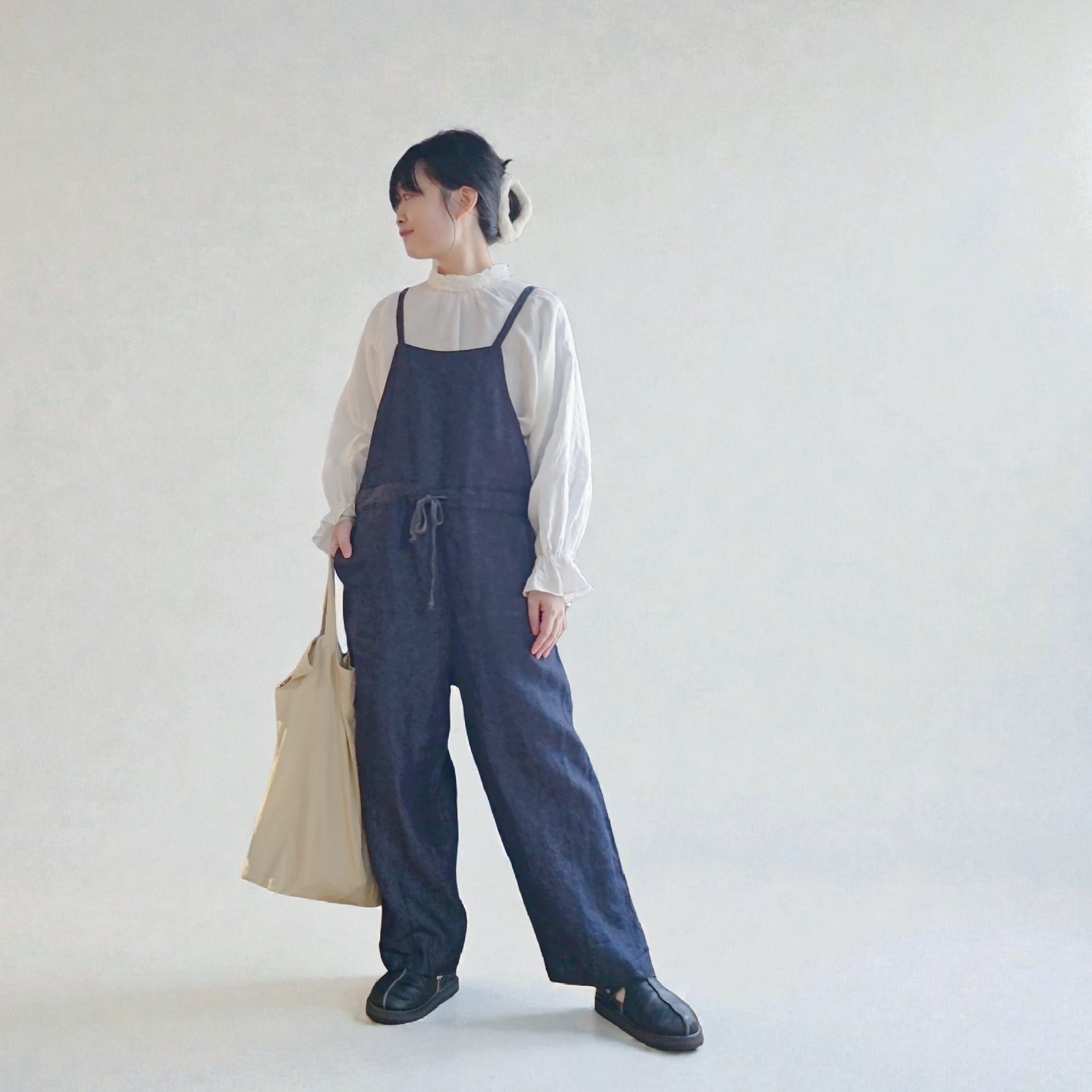 リネンデニムサロペット – Sympa