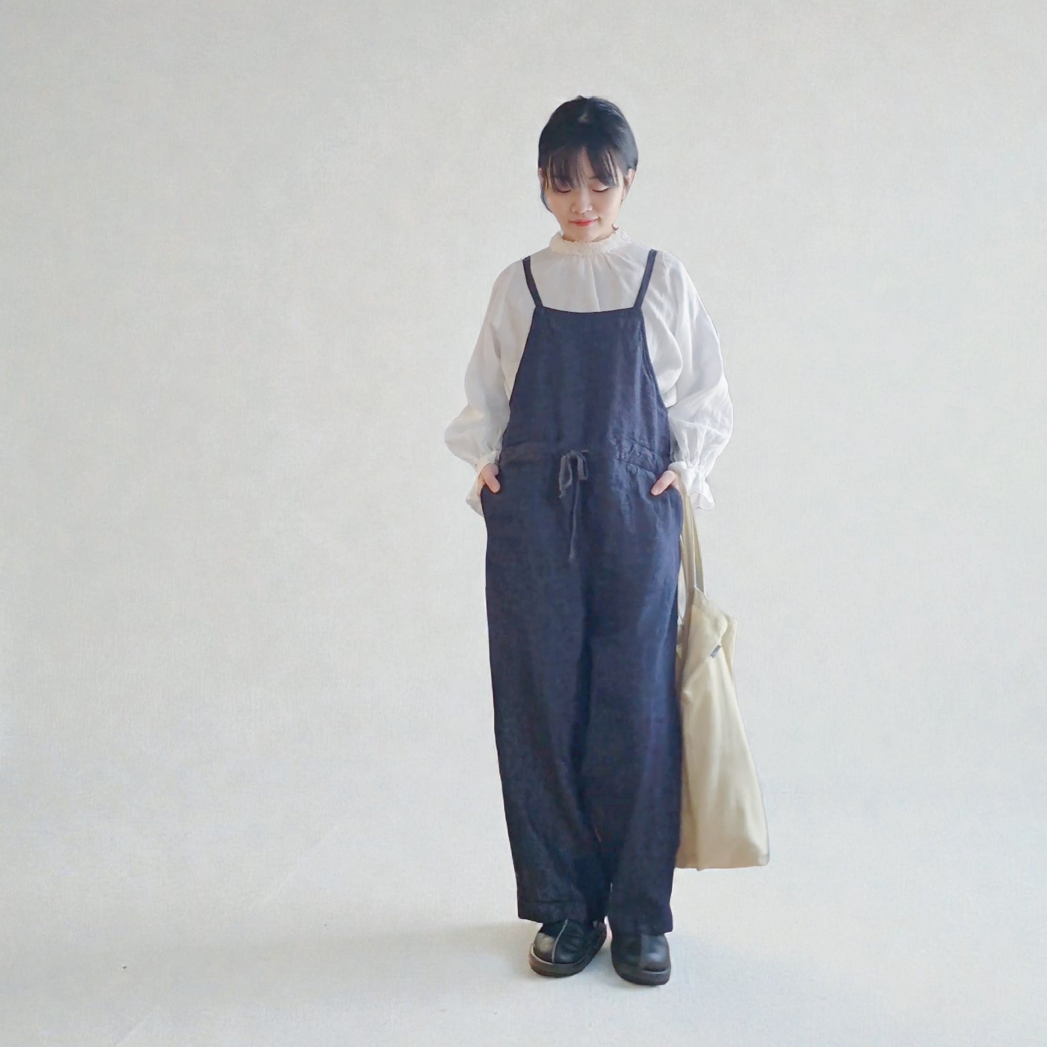 リネンデニムサロペット – Sympa
