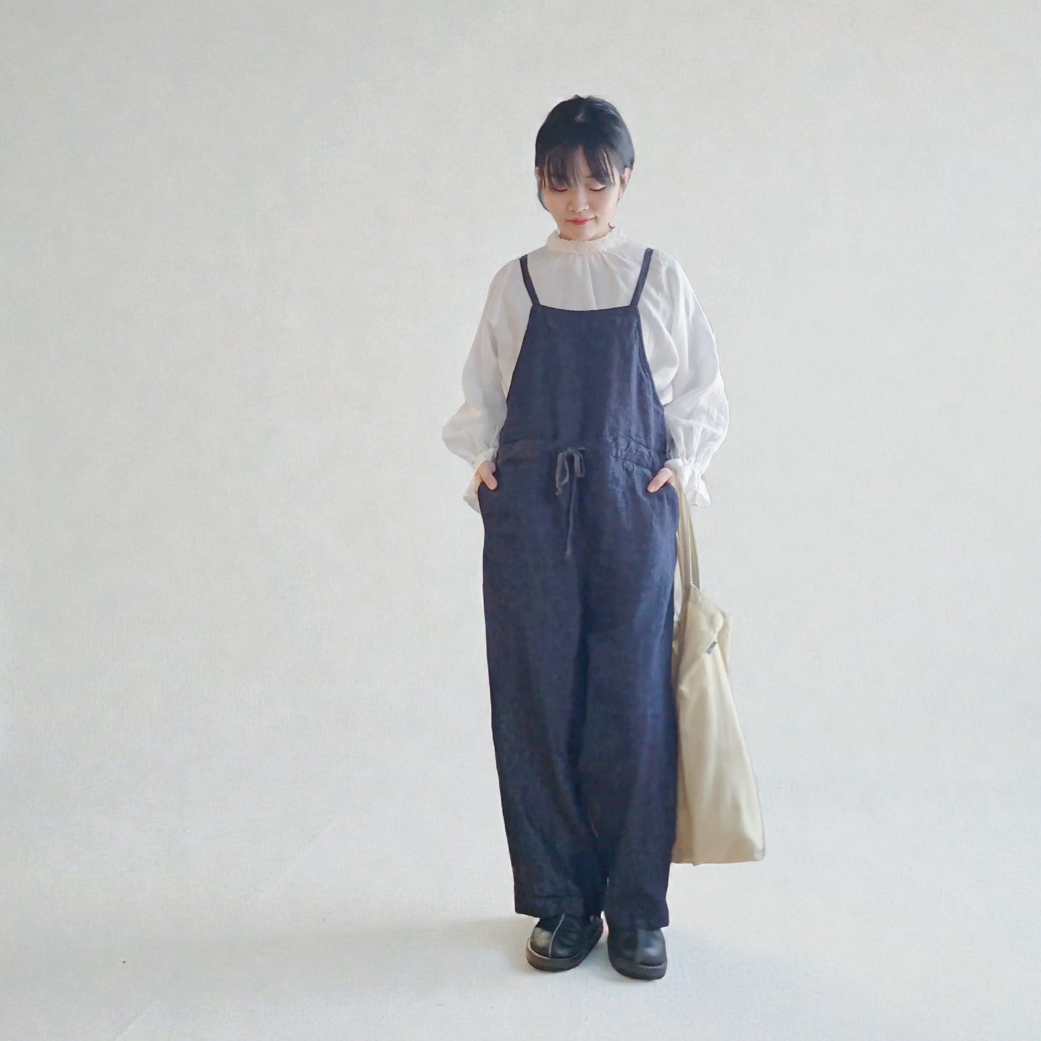 リネンデニムサロペット – Sympa