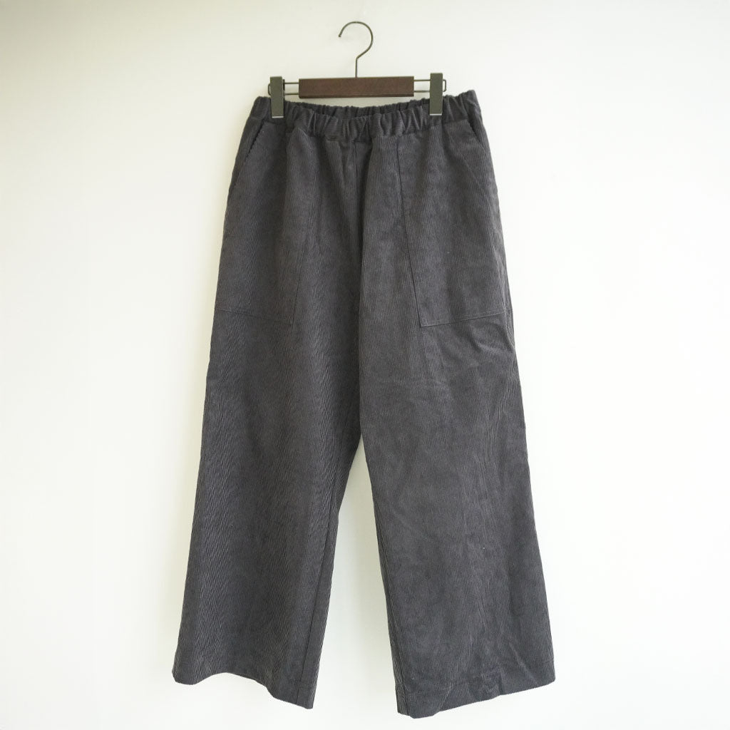 コーデュロイポケパンツ チャコール ｜Sympa/サンパ