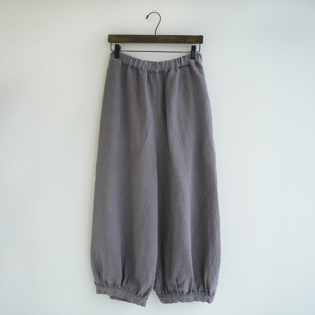 《NEW》バルーンパンツ（25リネン） グレー ｜Sympa/サンパ