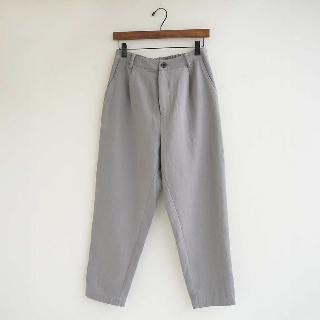 二重織パンツ グレー ｜Sympa/サンパ