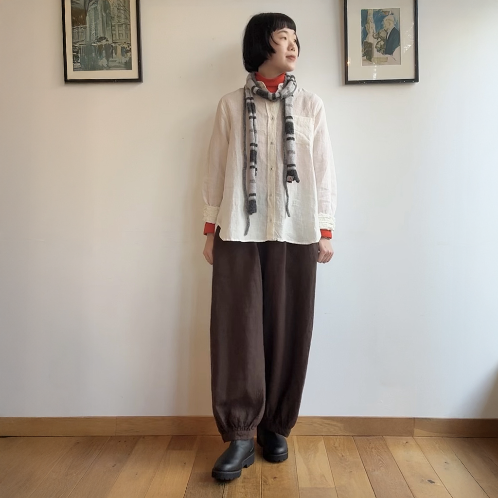 バルーンパンツ（25リネン） ｜Sympa/サンパ