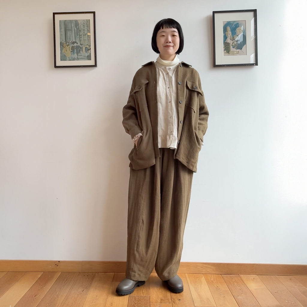 《NEW》リネンウールCPOジャケット ｜Sympa/サンパ