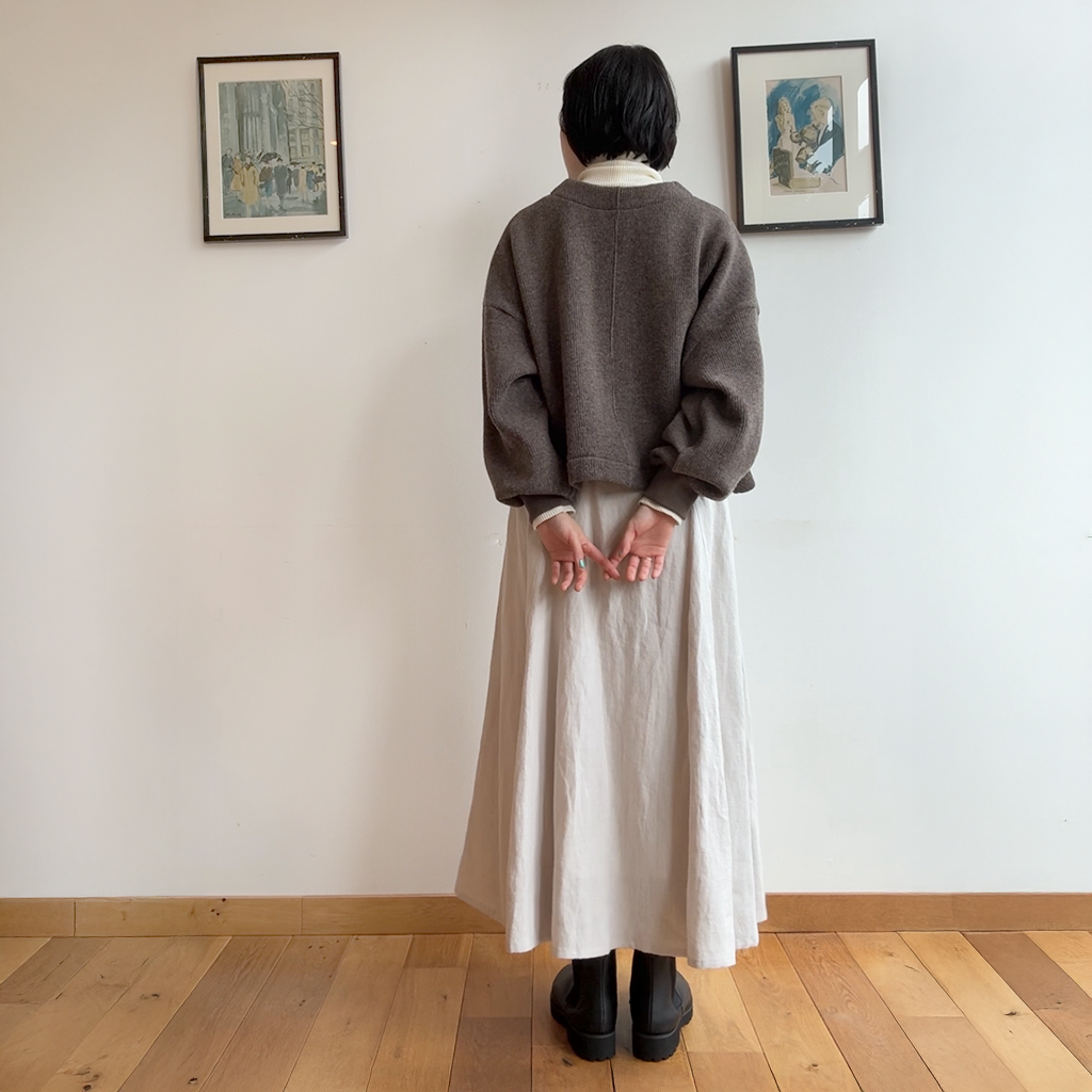 《NEW》ボリューム袖カーデ ｜Sympa/サンパ