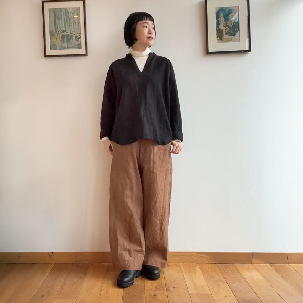 《NEW》Vネックシャツ 2025秋冬｜Sympa/サンパ