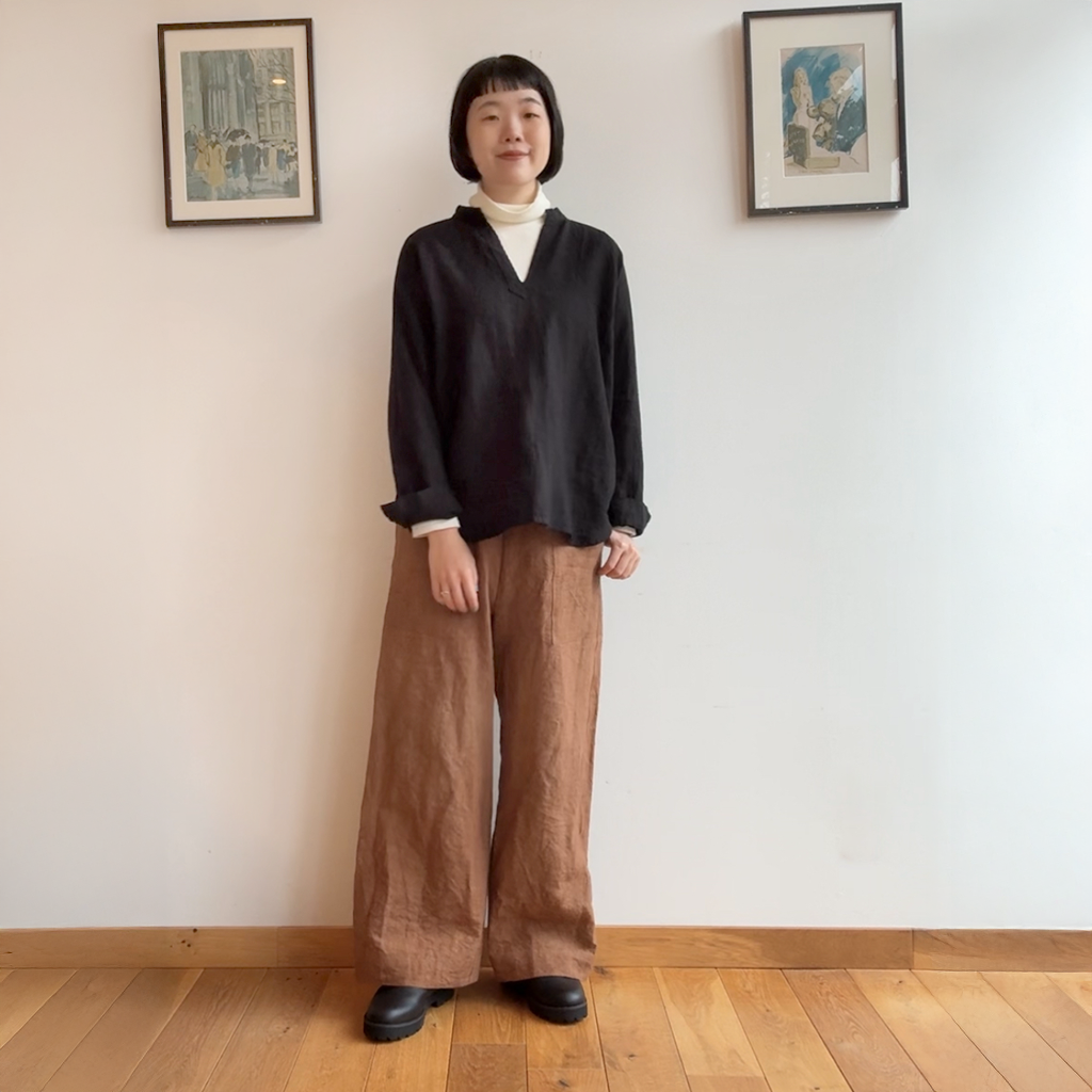 《NEW》Vネックシャツ 2025秋冬｜Sympa/サンパ