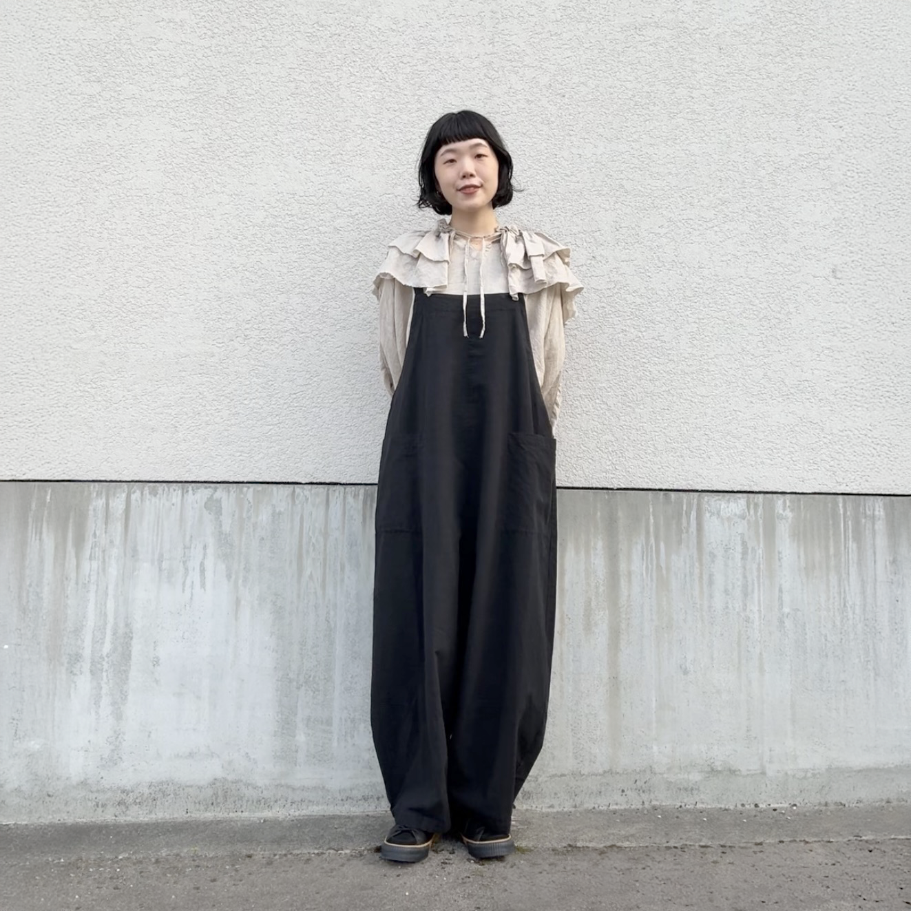 NEW》コクーンサロペット – Sympa
