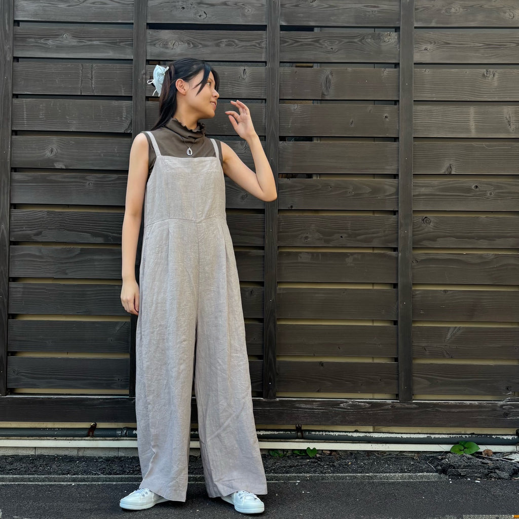 リネンサロペット