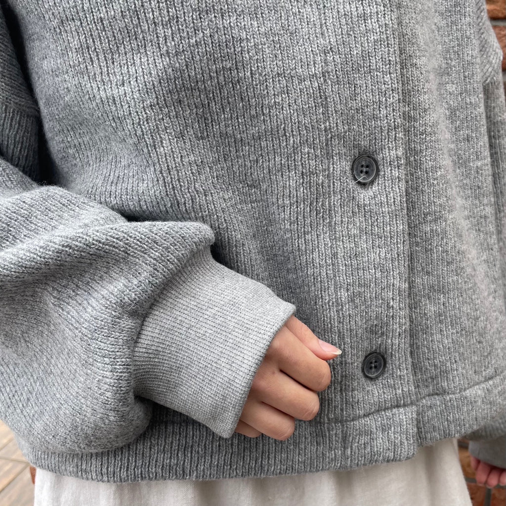 《NEW》ボリューム袖カーデ ｜Sympa/サンパ