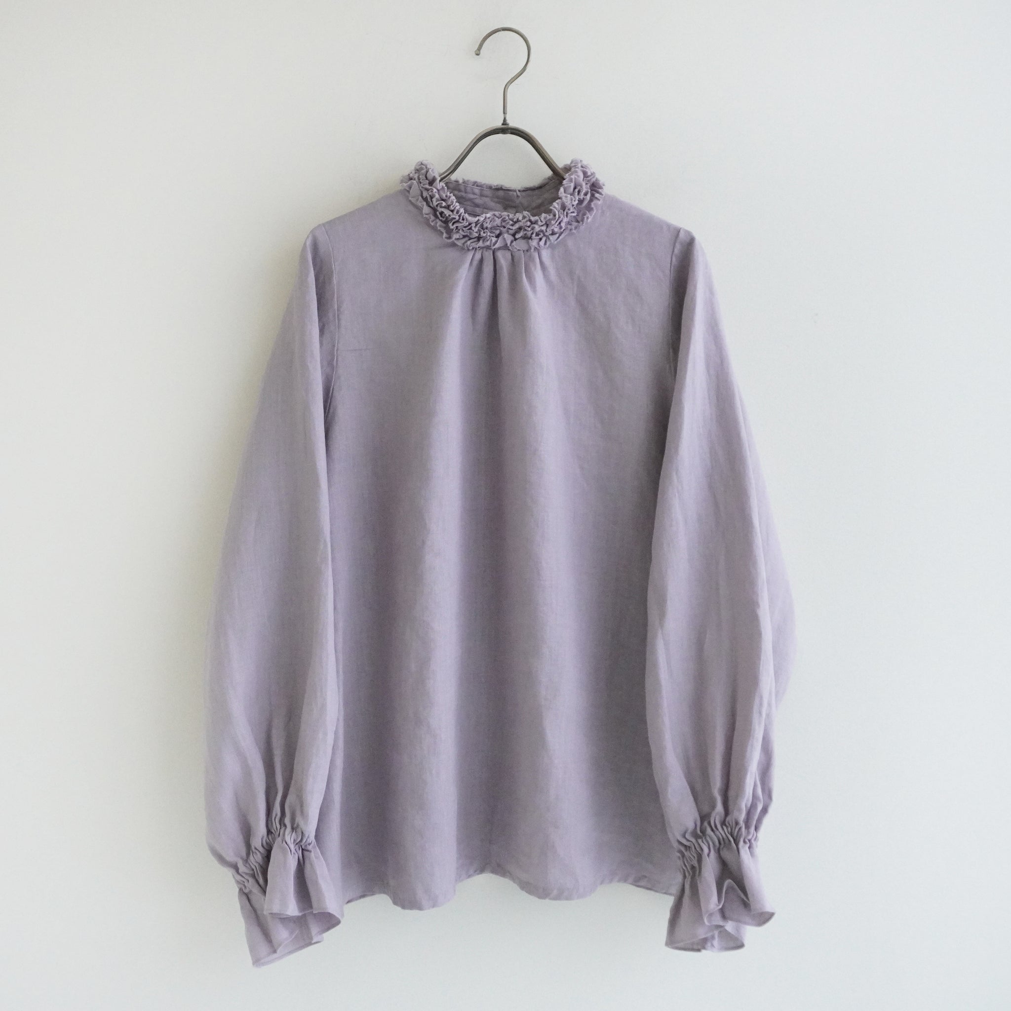 NEW》衿フリルブラウス（断ち切りフリル） – Sympa