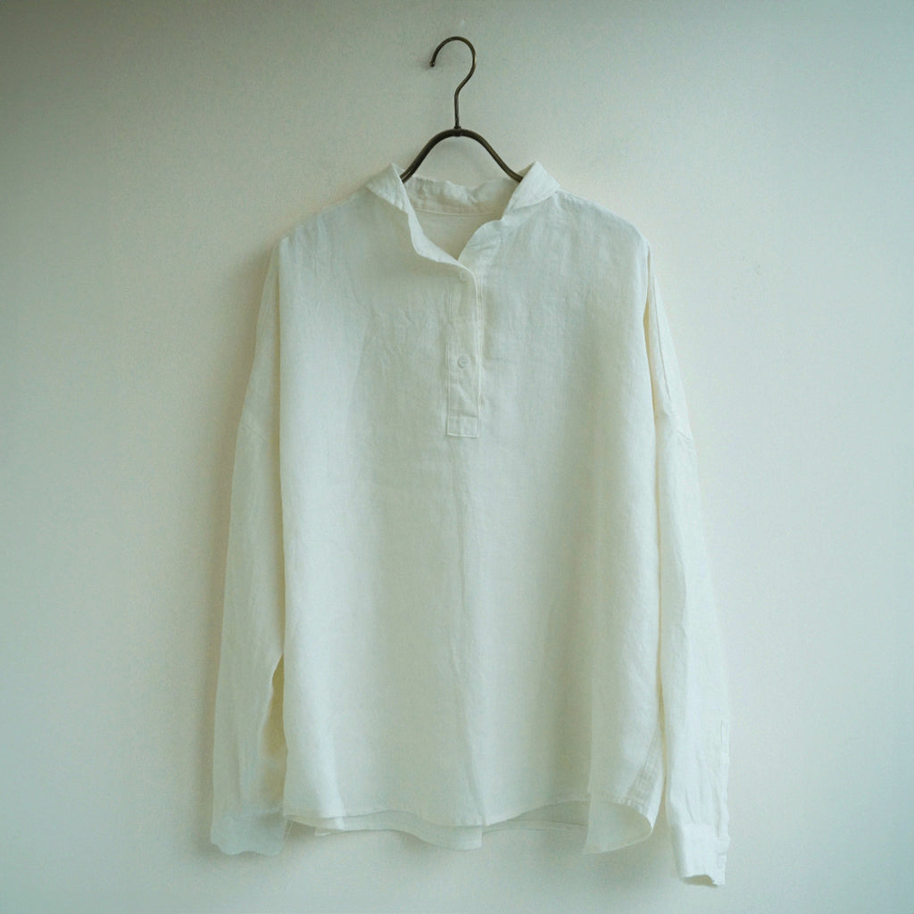 スキッパーブラウス オフホワイト ｜Sympa/サンパ