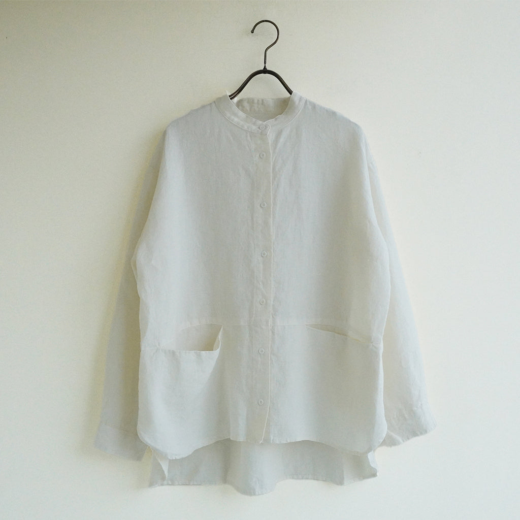 リネンポケットシャツ