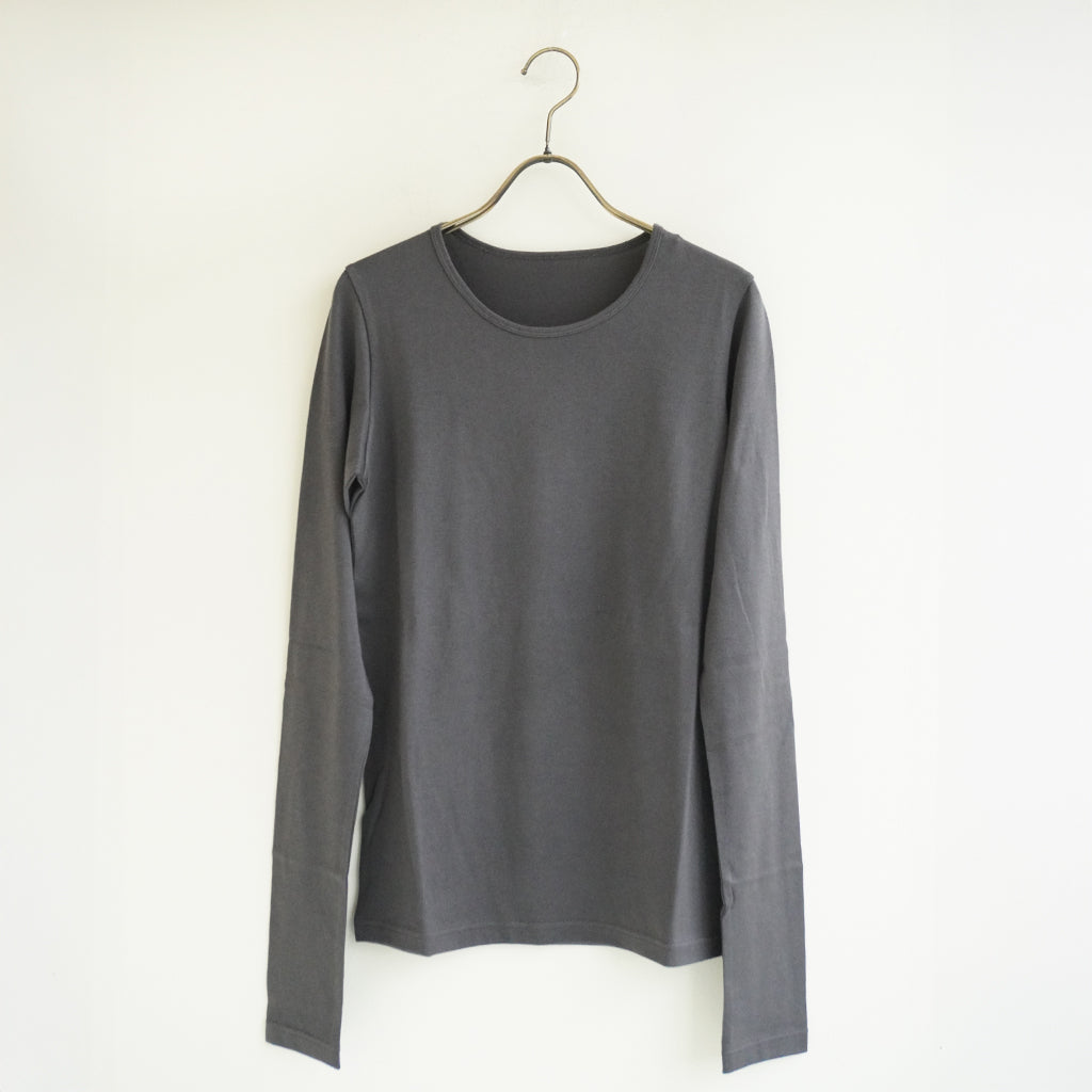 《NEW》ロングスリーブTシャツ チャコール ｜Sympa/サンパ