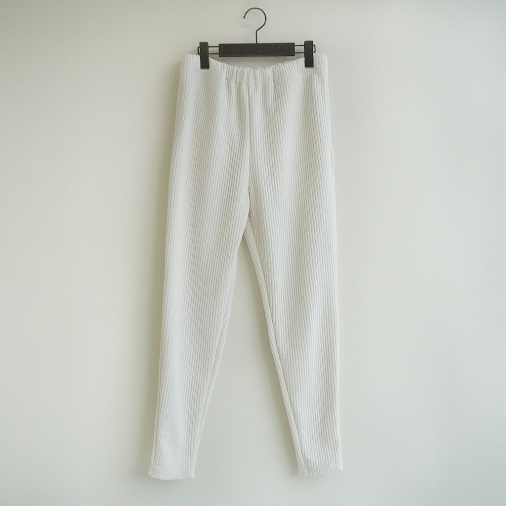 《NEW》モールニットパンツ ホワイト 2025秋冬｜Sympa/サンパ
