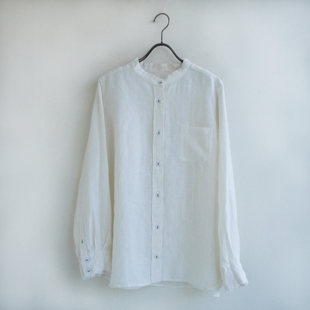 袖フリルブラウス オフホワイト ｜Sympa/サンパ