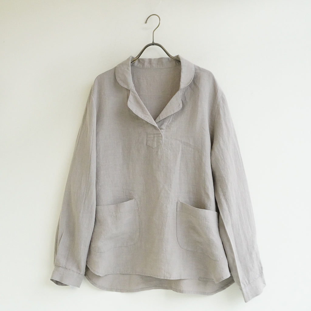 《NEW》ポケットスキッパーブラウス マロン 2025秋冬｜Sympa/サンパ