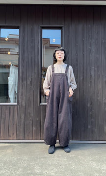 コーデュロイサロペット