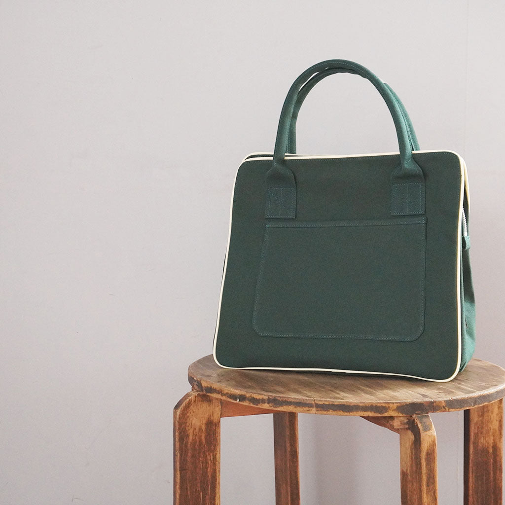 【定番】YUSHI ARLEトートバック グリーン ｜Sympa/サンパ